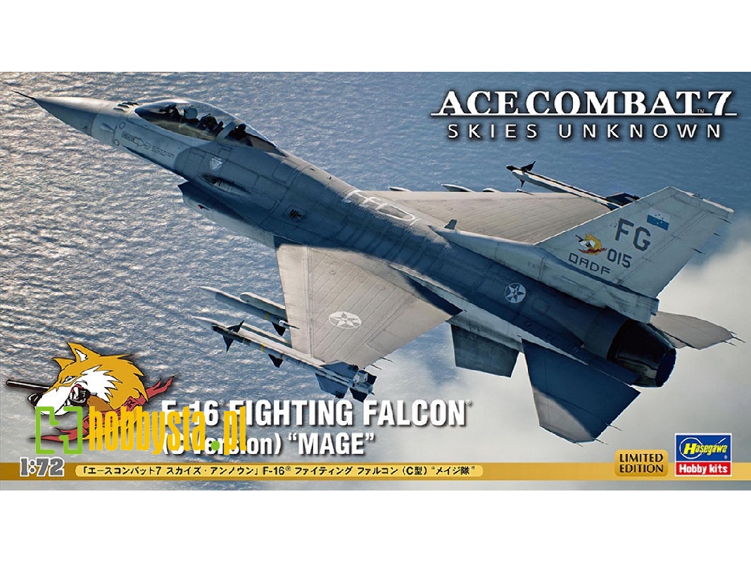 Ace Combat 7 Skies Unknown F-16 Fighting Falcon (C Version) 'mage' - zdjęcie 1 Ace Combat 7 Skies Unknown F-16 Fighting Falcon (C Version) 'mage' - zdjęcie 1