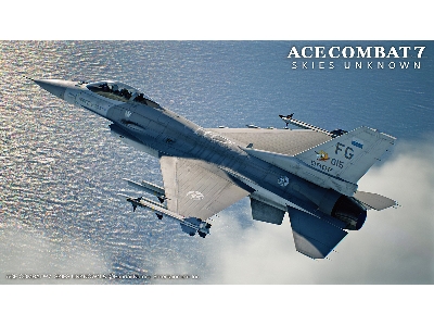Ace Combat 7 Skies Unknown F-16 Fighting Falcon (C Version) 'mage' - zdjęcie 4