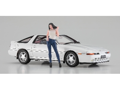 Toyota Supra A70 2.0gt Twin Turbo 1990 With Girl's Figure - zdjęcie 2