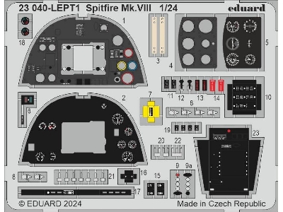 Spitfire Mk. VIII 1/24 - AIRFIX - zdjęcie 1