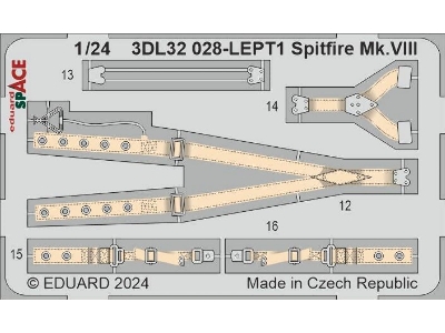 Spitfire Mk. VIII SPACE 1/24 - AIRFIX - zdjęcie 4