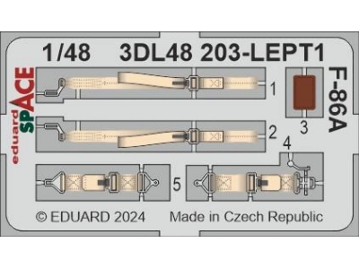 F-86A SPACE 1/48 - CLEAR PROP - zdjęcie 4