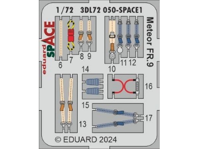 Meteor FR.9 SPACE 1/72 - AIRFIX - zdjęcie 4