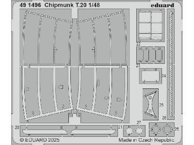 Chipmunk T.20 1/48 - AIRFIX - zdjęcie 1