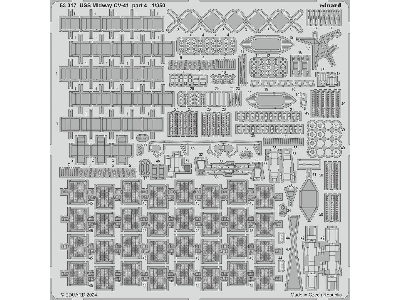 USS Midway CV-41 part 4 1/350 - TRUMPETER - zdjęcie 1