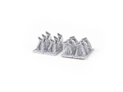 Spitfire Mk. VIII exhaust fishtail PRINT 1/24 - AIRFIX - zdjęcie 3