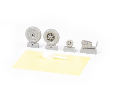 Bf 109E wheels 1/32 - EDUARD - zdjęcie 4