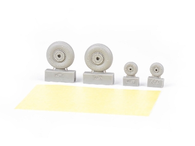 MC.205 Veltro wheels 1/32 - ITALERI - zdjęcie 4