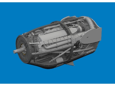 P-38F/ G right engine PRINT 1/48 - TAMIYA - zdjęcie 1