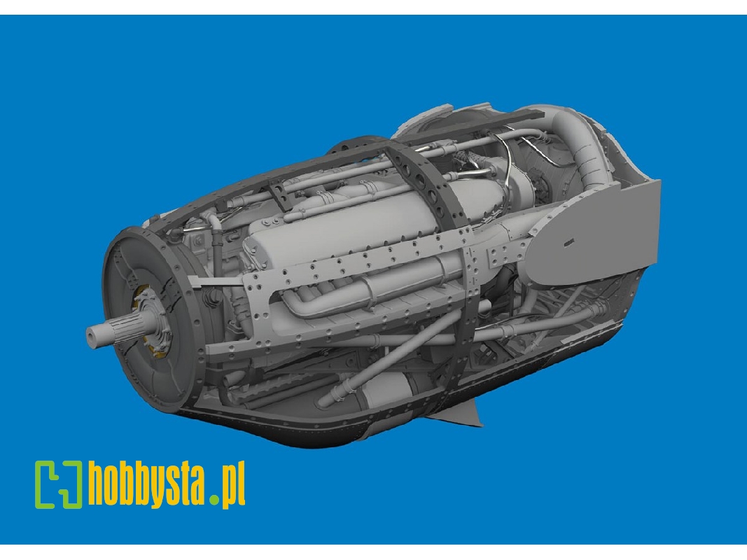 P-38F/ G right engine PRINT 1/48 - TAMIYA - zdjęcie 1 P-38F/ G right engine PRINT 1/48 - TAMIYA - zdjęcie 1
