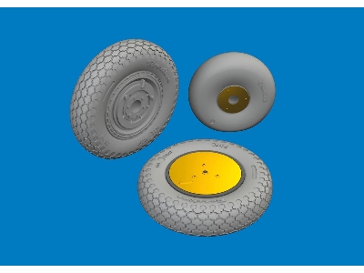 P-39 wheels early 1/48 - ARMA HOBBY - zdjęcie 1