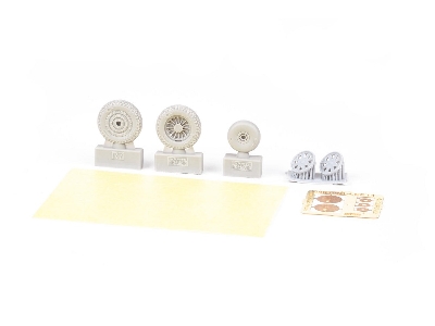 P-39 wheels early 1/48 - ARMA HOBBY - zdjęcie 4