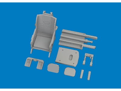 F-86F ejection seat 1/48 - HASEGAWA - zdjęcie 3