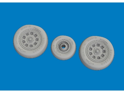 F-5E/ F/N wheels 1/48 - AFV CLUB - zdjęcie 3