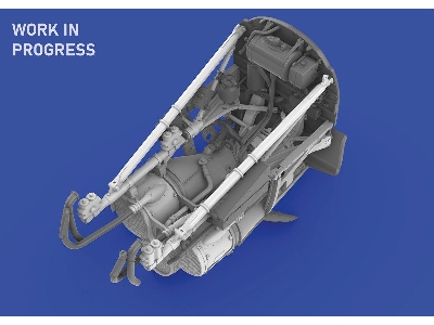 P-40E engine PRINT 1/48 - EDUARD - zdjęcie 4