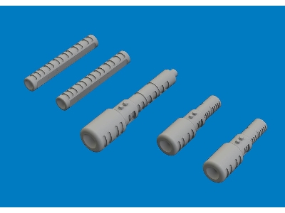 MiG-19S gun muzzles 1/48 - TRUMPETER - zdjęcie 1