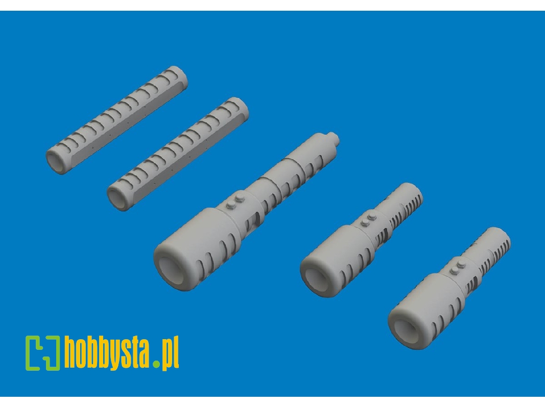 MiG-19S gun muzzles 1/48 - TRUMPETER - zdjęcie 1 MiG-19S gun muzzles 1/48 - TRUMPETER - zdjęcie 1