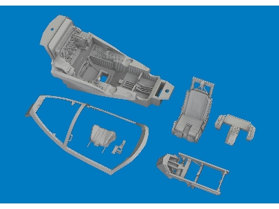 F-35B cockpit PRINT 1/72 - TAMIYA - zdjęcie 3