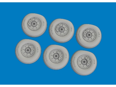 Chinook HC.1 wheels 1/72 - AIRFIX - zdjęcie 3