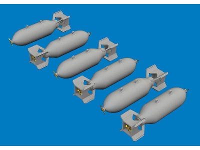 US 500lb bombs PRINT 1/72 - zdjęcie 1