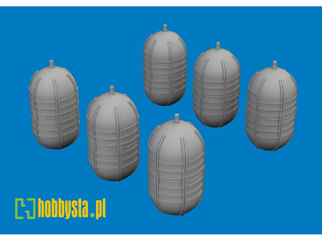 WWII USAAF oxygen tank G-1 PRINT 1/72 - zdjęcie 1 WWII USAAF oxygen tank G-1 PRINT 1/72 - zdjęcie 1