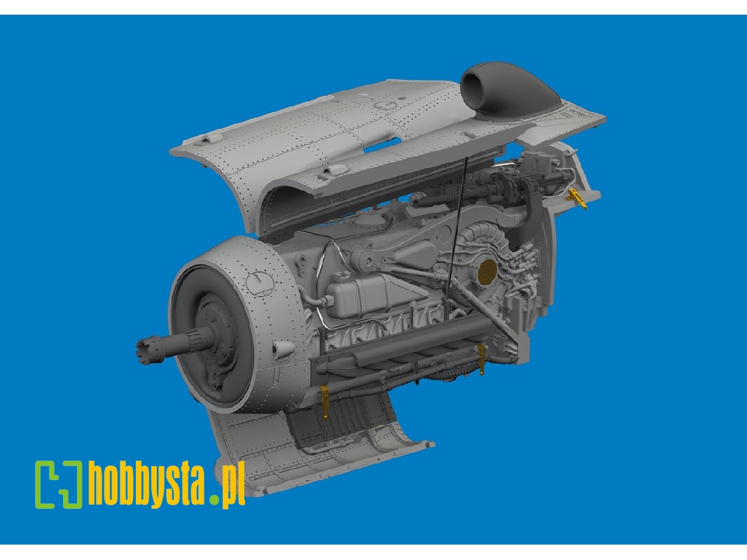 Bf 109G-10 WNF engine PRINT 1/72 - EDUARD - zdjęcie 1 Bf 109G-10 WNF engine PRINT 1/72 - EDUARD - zdjęcie 1