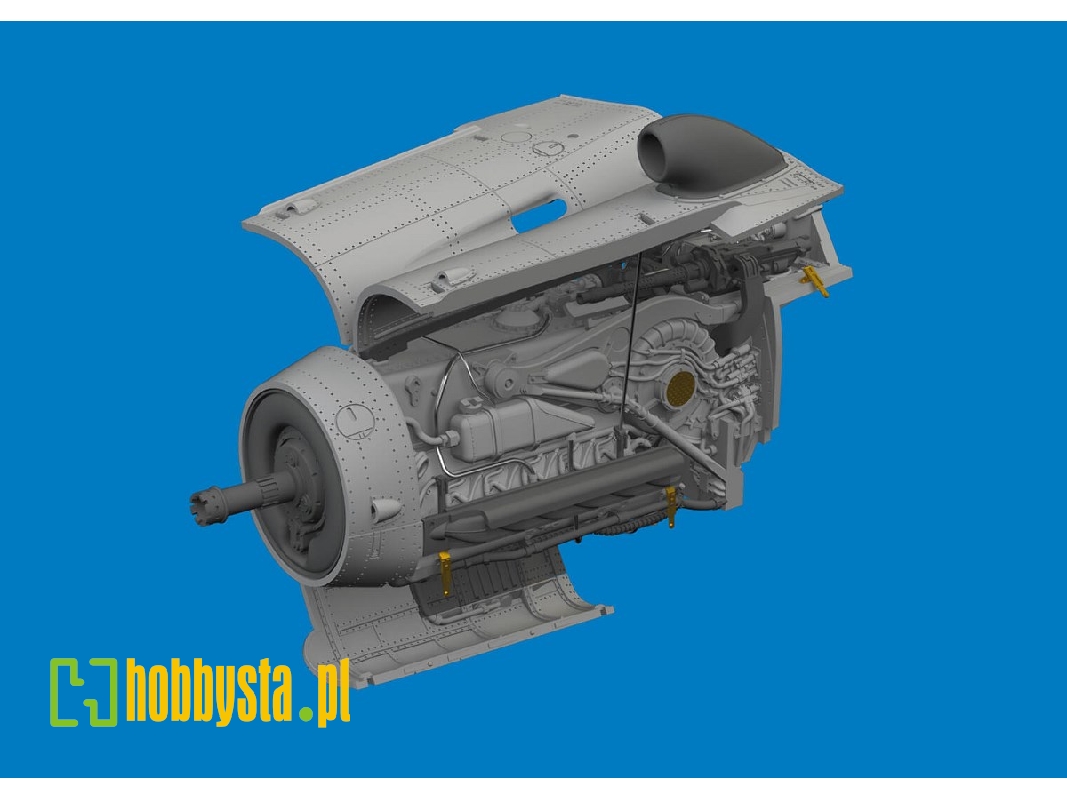 Bf 109G-10 Mtt Regensburg engine PRINT 1/72 - EDUARD - zdjęcie 1 Bf 109G-10 Mtt Regensburg engine PRINT 1/72 - EDUARD - zdjęcie 1