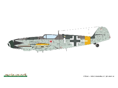 Bf 109G-14 1/72 - EDUARD - zdjęcie 3