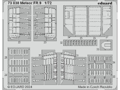 Meteor FR.9 1/72 - AIRFIX - zdjęcie 1