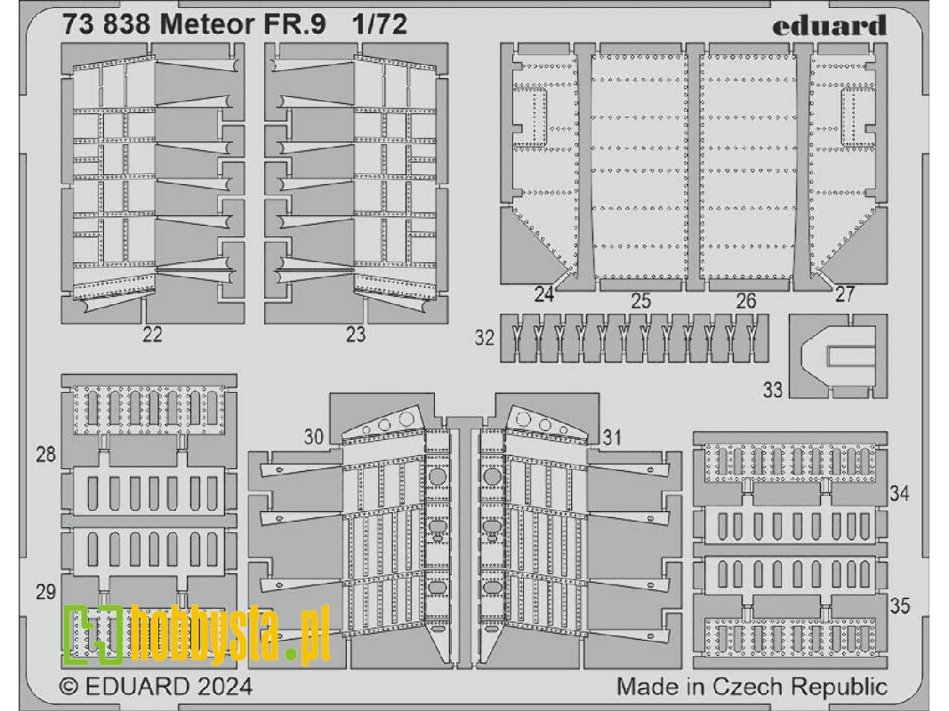 Meteor FR.9 1/72 - AIRFIX - zdjęcie 1 Meteor FR.9 1/72 - AIRFIX - zdjęcie 1