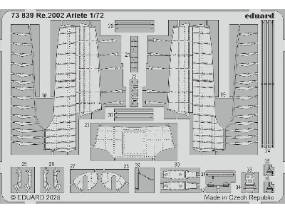 Re.2002 Ariete 1/72 - ITALERI - zdjęcie 1