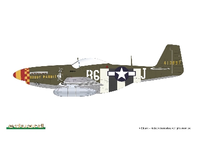 P-51D-5 "357th FG" 1/72 - EDUARD - zdjęcie 5