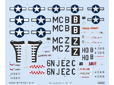P-51D-5 "8th AF" 1/72 - EDUARD - zdjęcie 1