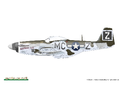 P-51D-5 "8th AF" 1/72 - EDUARD - zdjęcie 3