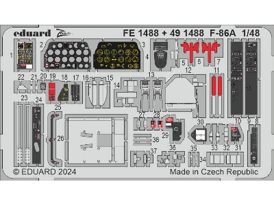 F-86A 1/48 - CLEAR PROP - zdjęcie 1