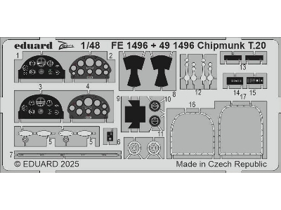 Chipmunk T.20 1/48 - AIRFIX - zdjęcie 1