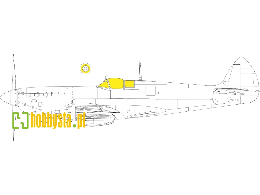 Spitfire Mk. VIII 1/24 - AIRFIX - zdjęcie 1 Spitfire Mk. VIII 1/24 - AIRFIX - zdjęcie 1