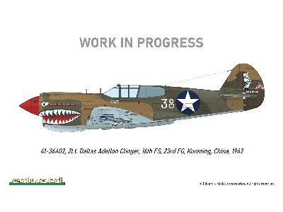 P-40E Warhawk 1/48 - zdjęcie 3