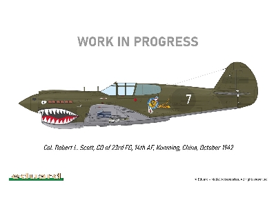 P-40E Warhawk 1/48 - zdjęcie 4