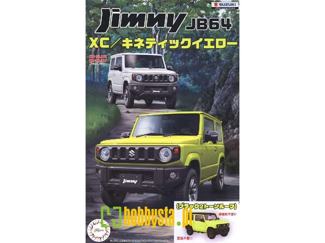 Suzuki Jimny Jb64 (Kinetic Yellow / Black 2 Tone Roof) - zdjęcie 1 Suzuki Jimny Jb64 (Kinetic Yellow / Black 2 Tone Roof) - zdjęcie 1