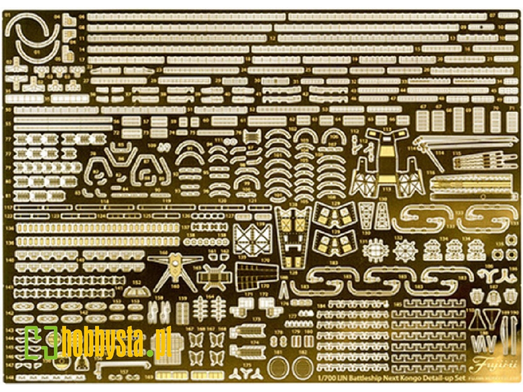 Ijn Battleship Kongo - Genuine Photo-etched Parts (G-up No.135) - zdjęcie 1 Ijn Battleship Kongo - Genuine Photo-etched Parts (G-up No.135) - zdjęcie 1