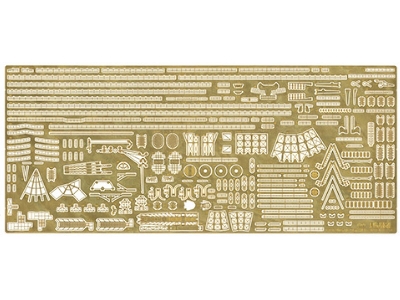 Ijn Battleship Hiei - Full Hull Model With Photo-etched Parts (Kg-13 Ex-1) - zdjęcie 3
