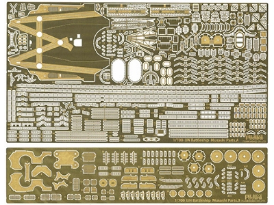 Ijn Battleship Musashi (1944 / Sho Ichigo Operation) - Full Hull Model With Photo-etched Parts (Kg-47 Ex-1) - zdjęcie 2