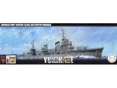Ijn Kagero Class Destroyer Yukikaze - Special Version With Crew & Photo-etched Parts (Nx-3 Ex-2) - zdjęcie 1