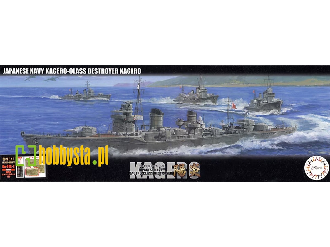 Ijn Kagero Class Destroyer Kagero With Crew & Photo-etched Parts (Nx-4 Ex-2) - zdjęcie 1 Ijn Kagero Class Destroyer Kagero With Crew & Photo-etched Parts (Nx-4 Ex-2) - zdjęcie 1