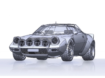 Lancia stratos HF Gr.4 Monte Carlo 1977 - zdjęcie 8