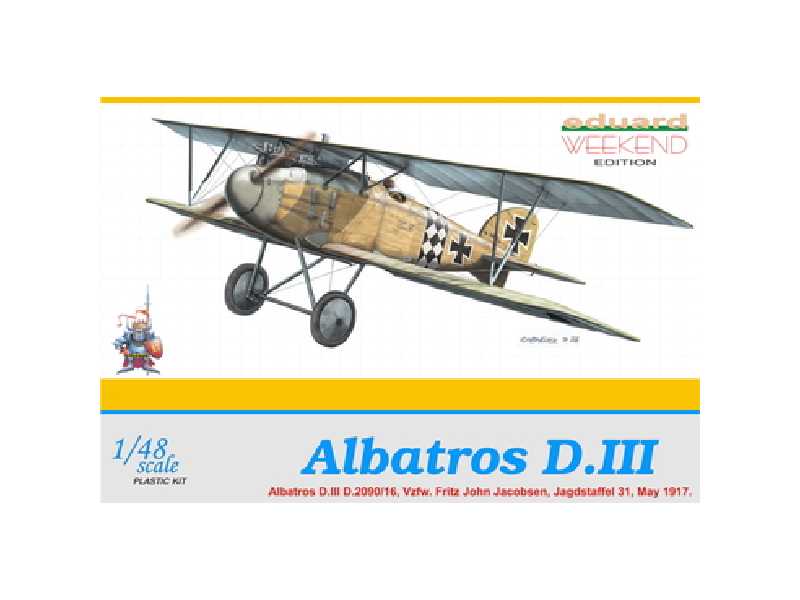  Albatros D. III 1/48 - samolot - zdjęcie 1