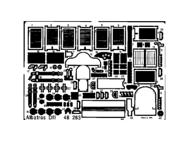  Albatros D. III 1/48 - Eduard - blaszki - zdjęcie 1