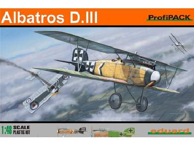  Albatros D. III 1/48 - samolot - zdjęcie 1