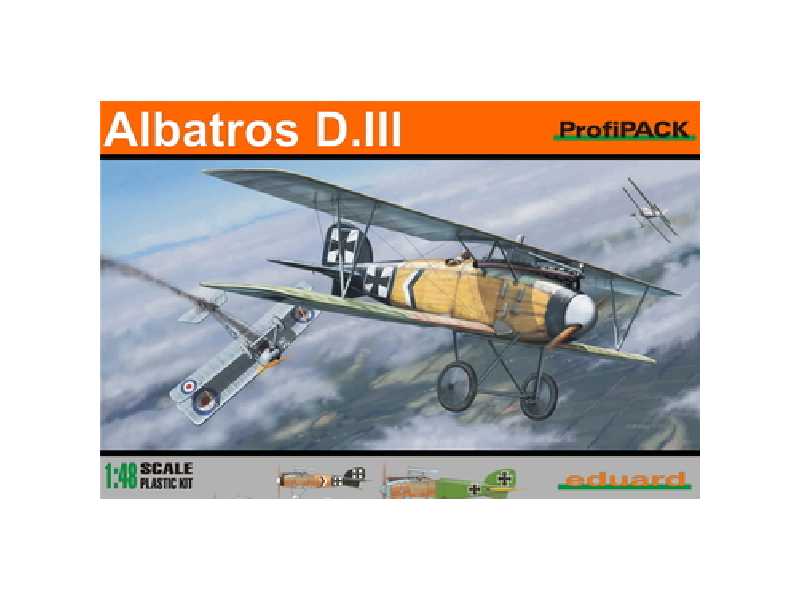  Albatros D. III 1/48 - samolot - zdjęcie 1